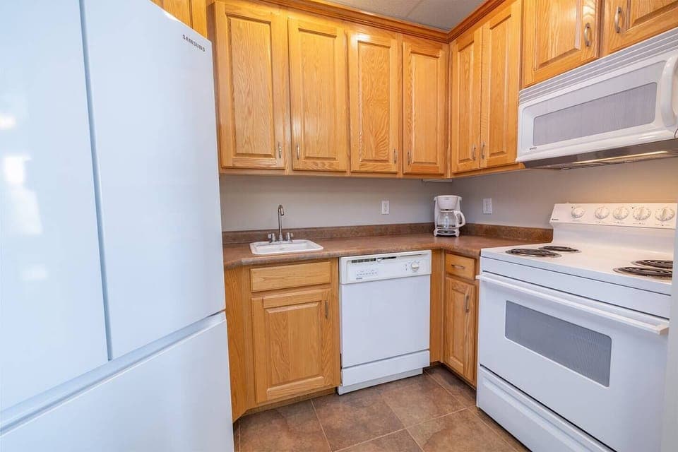 Lower level kitchen