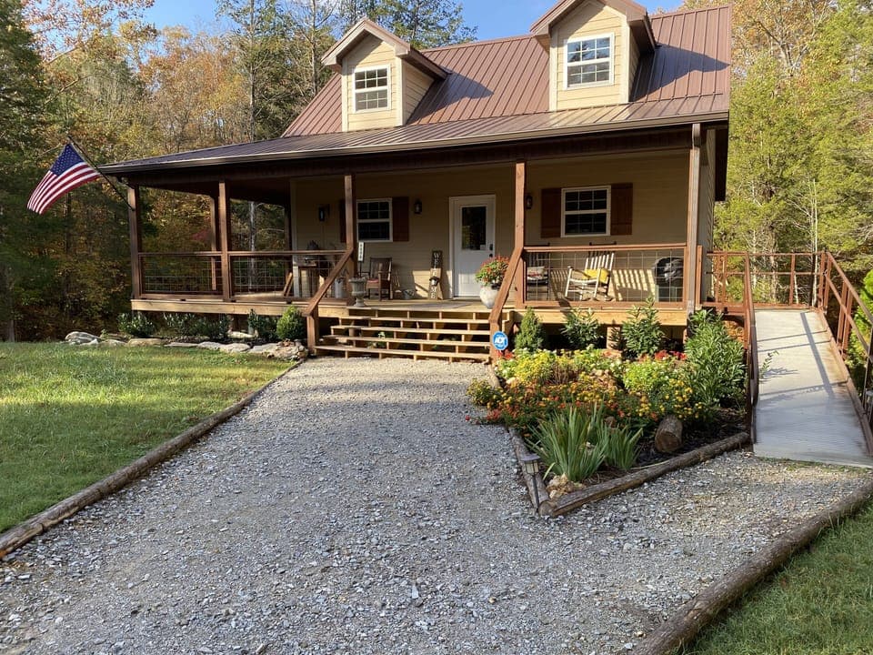 Front of cabin